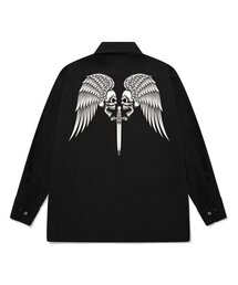 KAN6312（カン6312）の「KWJB0017 円卓の騎士 ワークジャケット ブラック（デニムジャケット）」