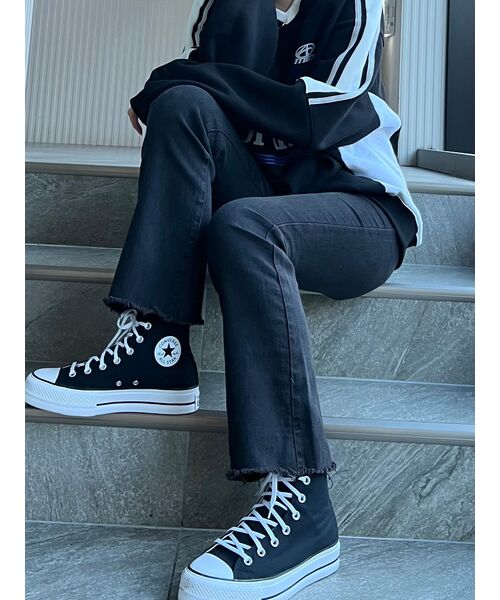 AMESWORLDWIDE(アメスワールドワイド)の「V NECK UNIFORM SWEATSHIRT BLACK (AM2DFUM441A)(スウェット・レディース・その他・LARGE/MEDIUM)」の17枚目の写真
