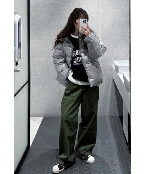 AMESWORLDWIDE(アメスワールドワイド)の「V NECK UNIFORM SWEATSHIRT BLACK (AM2DFUM441A)(スウェット・レディース・その他・LARGE/MEDIUM)」の10枚目の写真