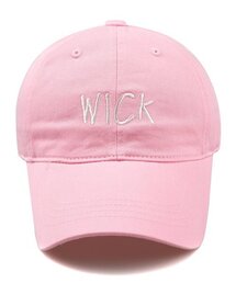 WICK（ウィック）の「SCRIPT WASHING CAP-LIGHT PINK（キャップ）」