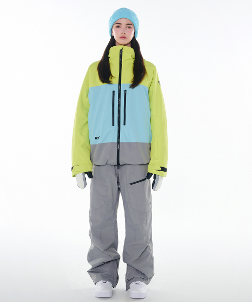 2425 ボニータジャケット&パンツ ボードウェアセット グリーン 男女共用