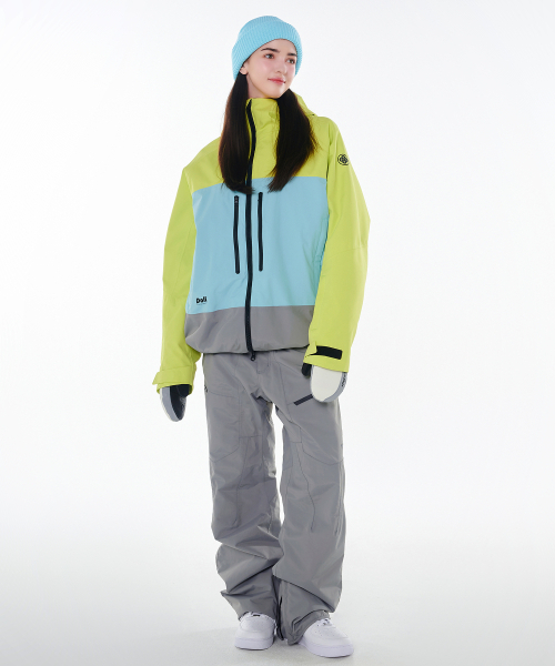 DOLL OUTERWEAR(ドラ アウターウェア)の「2425 ボニータジャケット&パンツ ボードウェアセット グリーン 男女共用(セットアップ・レディース・その他・X-SMALL/SMALL/MEDIUM/X-LARGE)」の5枚目の写真