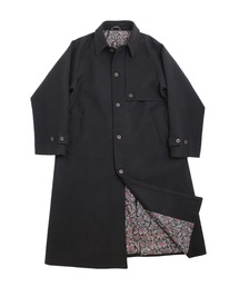 PURE-WOOL 90 BALMACAAN COAT (Black)