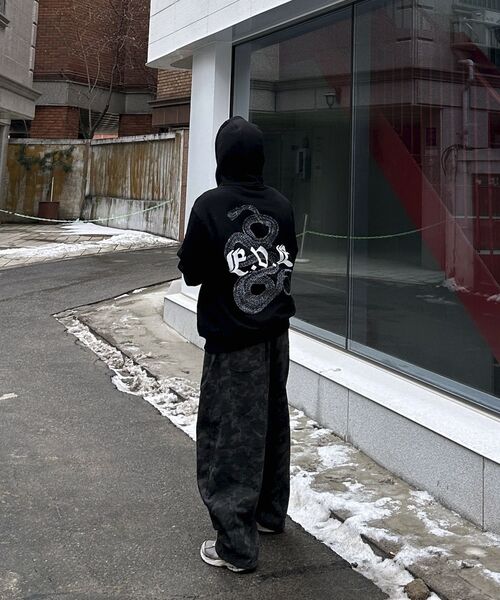 A NOTHING(アナッシング)の「PURE-WOOL 90 BALMACAAN COAT (Black)(チェスターコート・レディース・その他・MEDIUM/SMALL/LARGE)」の3枚目の写真