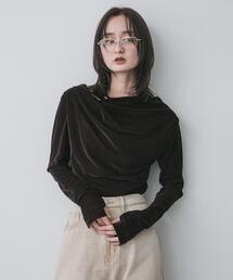 SENSE OF PLACE by URBAN RESEARCH | ベロアドレープトップ(その他トップス)