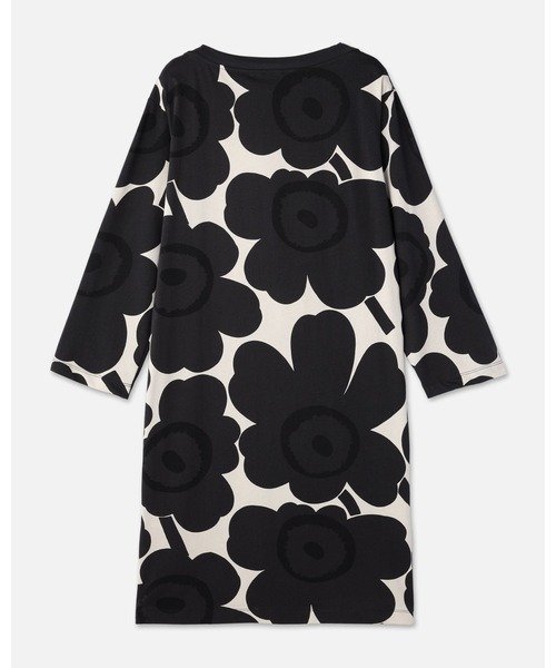marimekko（マリメッコ）の「Tavoittaa Unikko / Dress（ワンピース・レディース・ブラック・XX-SMALL/LARGE/MEDIUM/SMALL/X-SMALL）」の6枚目の写真