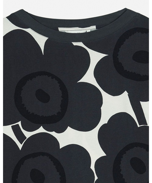 marimekko（マリメッコ）の「Tavoittaa Unikko / Dress（ワンピース・レディース・ブラック・XX-SMALL/LARGE/MEDIUM/SMALL/X-SMALL）」の7枚目の写真