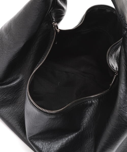 FREE'S MART（フリーズマート）の「◆ビッグワンショルバッグ（トートバッグ・レディース・ブラック/ブラウン・ﾌﾘ-）」の9枚目の写真