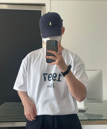HUKE（ヒューク）の「1997 Logo T-Shirt (White)（Tシャツ/カットソー）」
