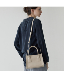 LOTA square leather tote bag 2 color