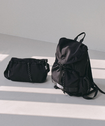 VIAMONOH（ヴィアモノ）の「トゥルービーラグ色+クロスバックSET（ブラック）（バックパック/リュック）」