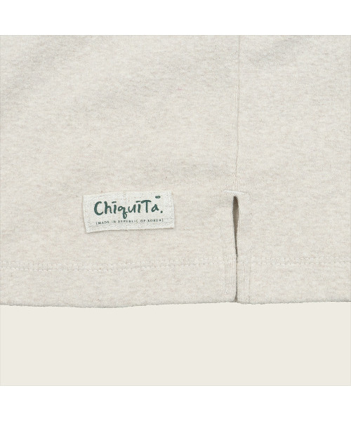 CHIQUITA(チキータ)の「ハーフタートルスウェットシャツ(コットンナッピング)オートミール244603SOT(Tシャツ/カットソー・レディース・その他・SMALL/MEDIUM)」の5枚目の写真