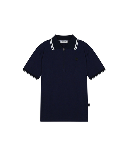 NITINA(ニティナ)の「ジップアップカラーTシャツWH (MAN)(ポロシャツ・レディース・ホワイト・LARGE/X-LARGE)」の5枚目の写真