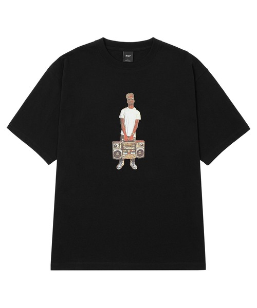 HUF x J.ROCC x STONES THROW — футболка коллаборация