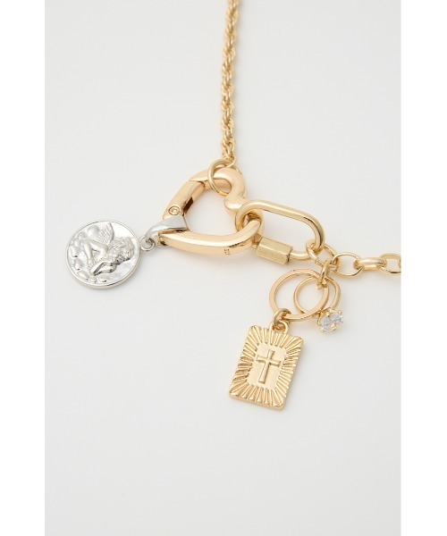 SLY（スライ）の「CHARMS NECKLACE チャームズ ネックレス（ネックレス・レディース・シルバー/ゴールド・FREE）」の9枚目の写真