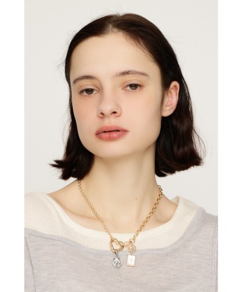 SLY（スライ）の「CHARMS NECKLACE チャームズ ネックレス（ネックレス・レディース・シルバー/ゴールド・FREE）」の12枚目の写真