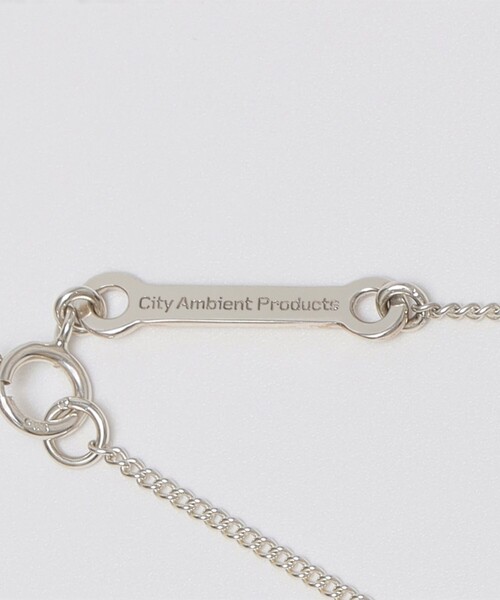 City Ambient Products（シティアンビエントプロダクツ）の「City Ambient Products: SILVER925 CURB CHAIN NECKLACE（ネックレス・メンズ・シルバー・ONE SIZE）」の6枚目の写真