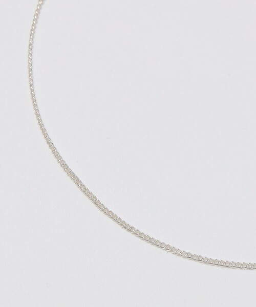 City Ambient Products（シティアンビエントプロダクツ）の「City Ambient Products: SILVER925 CURB CHAIN NECKLACE（ネックレス・メンズ・シルバー・ONE SIZE）」の7枚目の写真
