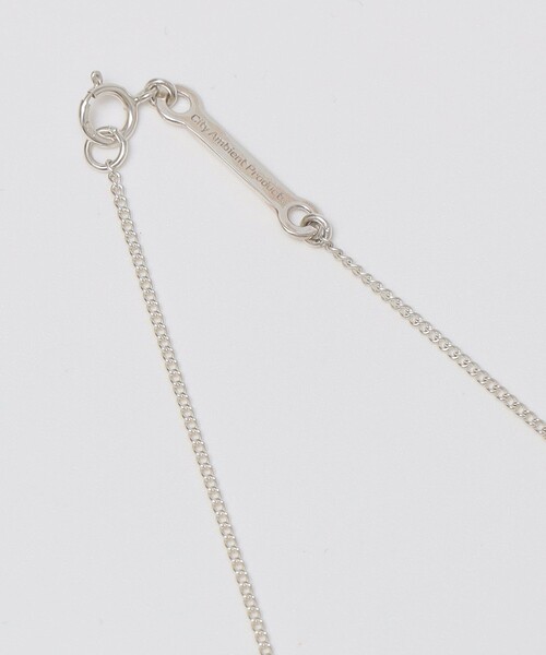 City Ambient Products（シティアンビエントプロダクツ）の「City Ambient Products: SILVER925 CURB CHAIN NECKLACE（ネックレス・メンズ・シルバー・ONE SIZE）」の8枚目の写真