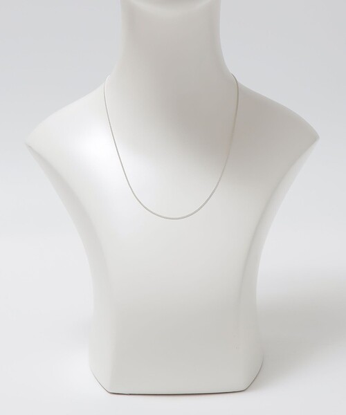 City Ambient Products（シティアンビエントプロダクツ）の「City Ambient Products: SILVER925 CURB CHAIN NECKLACE（ネックレス・メンズ・シルバー・ONE SIZE）」の9枚目の写真