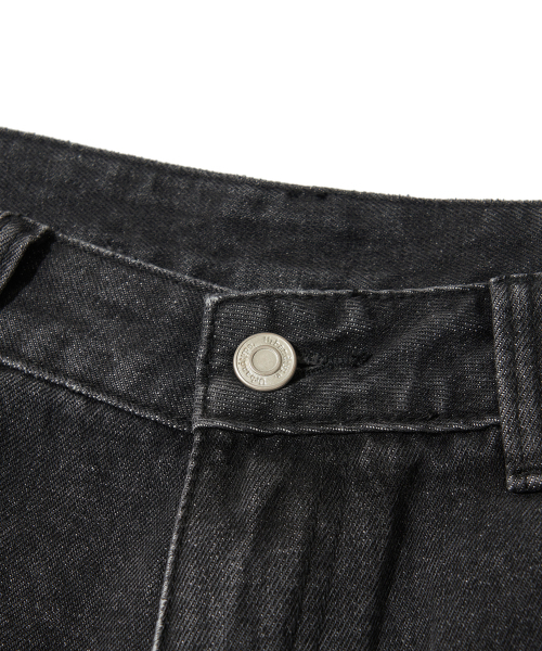 URBANDTYPE（アーバンディタイプ）の「カットオフポイントデニムパンツ_ブラック（デニムパンツ・レディース・その他・SMALL/MEDIUM/LARGE）」の7枚目の写真