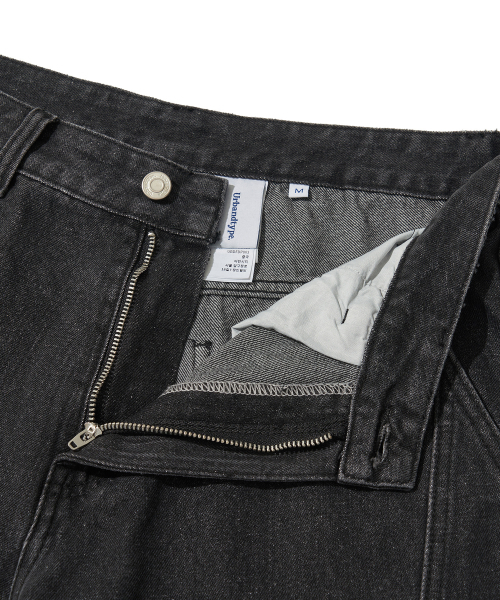 URBANDTYPE（アーバンディタイプ）の「カットオフポイントデニムパンツ_ブラック（デニムパンツ・レディース・その他・SMALL/MEDIUM/LARGE）」の9枚目の写真
