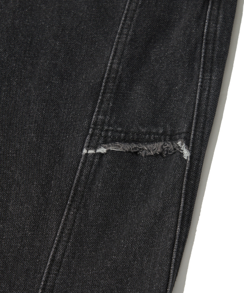 URBANDTYPE（アーバンディタイプ）の「カットオフポイントデニムパンツ_ブラック（デニムパンツ・レディース・その他・SMALL/MEDIUM/LARGE）」の10枚目の写真