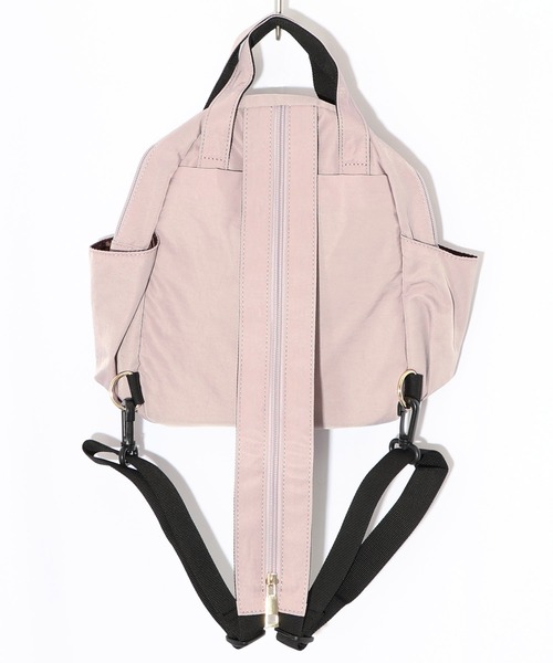 ScoLar（スカラー）の「653444：ネコ姉妹の秘密の花園柄 2wayミニリュック（バックパック/リュック・レディース・ブラック/パープル/ベージュ・FREE）」の16枚目の写真