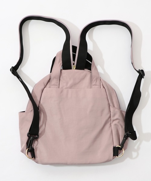 ScoLar（スカラー）の「653444：ネコ姉妹の秘密の花園柄 2wayミニリュック（バックパック/リュック・レディース・ブラック/パープル/ベージュ・FREE）」の20枚目の写真