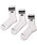 New Balance�i�j���[�o�����X�j�́uNew Balance Everyday Stripe Mid Carf Socks 3 Pack / �j���[�o�����X �G�u���f�B�~�b�h�J�[�t3�p�b�N�i�\�b�N�X/�C���j�v�b�z���C�g