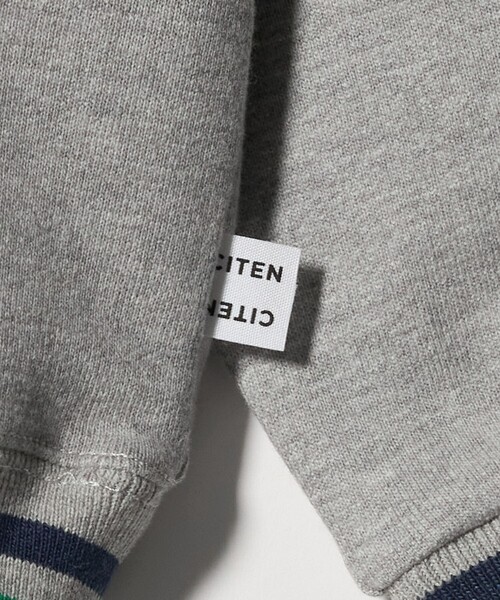 DISCUS ATHLETIC(ディスカス アスレチック)の「【別注】<DISCUS ATHLETIC×CITEN>ラインリブスウェット(スウェット・メンズ・ホワイト/グレー系・M/L)」の15枚目の写真