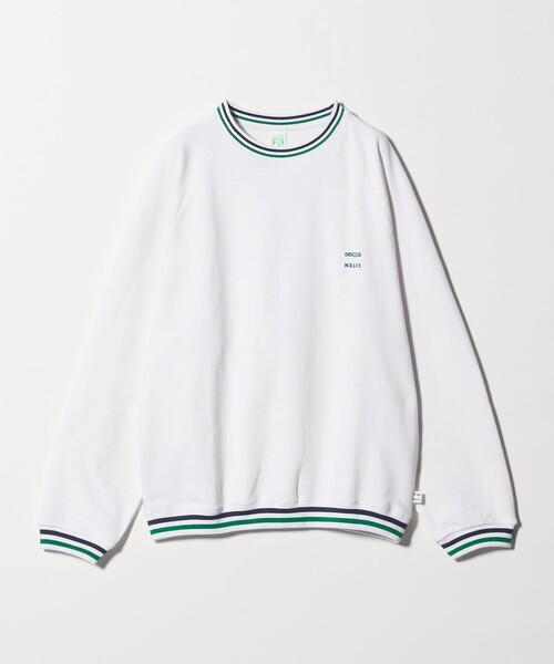 DISCUS ATHLETIC(ディスカス アスレチック)の「【別注】<DISCUS ATHLETIC×CITEN>ラインリブスウェット(スウェット・メンズ・ホワイト/グレー系・M/L)」の18枚目の写真