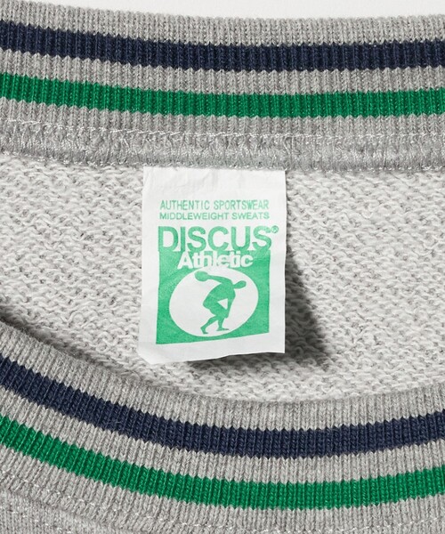 DISCUS ATHLETIC(ディスカス アスレチック)の「【別注】<DISCUS ATHLETIC×CITEN>ラインリブスウェット(スウェット・メンズ・ホワイト/グレー系・M/L)」の22枚目の写真
