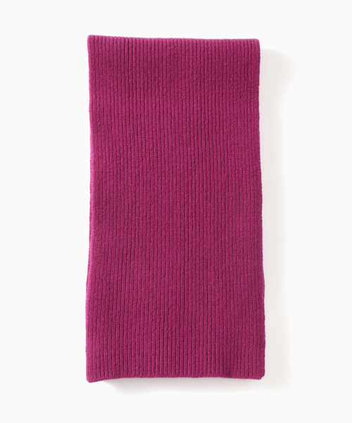 EDIFICE（エディフィス）の「MACKIE( マッキー)  for ED Clyde Scarf（マフラー・メンズ・ブラック系その他/パープル/ホワイト/オレンジ/イエロー・FREE）」の3枚目の写真