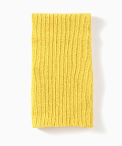 EDIFICE（エディフィス）の「MACKIE( マッキー)  for ED Clyde Scarf（マフラー・メンズ・ブラック系その他/パープル/ホワイト/オレンジ/イエロー・FREE）」の4枚目の写真