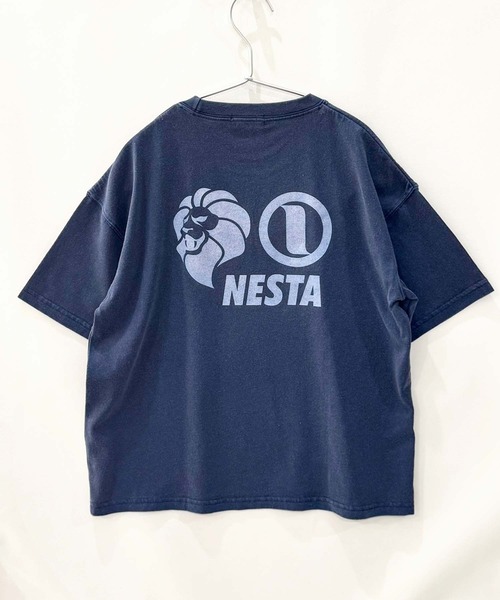 NESTA BRAND（ネスタブランド）の「【NESTA BRAND/ネスタブランド】ピグメント加工 オーバーサイズ Tシャツ（Tシャツ/カットソー・キッズ・ブラック/グレー系その他/ダークグリーン/チャコール/ネイビー/パープル・110/120/130/140/150/160）」の13枚目の写真