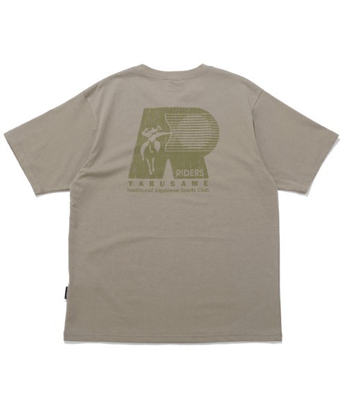 KRIFF MAYER(クリフメイヤー)の「COOL MAX半袖T(流鏑馬)(Tシャツ/カットソー・メンズ・ブラック/オフホワイト/パープル/ベージュ・X-LARGE/LARGE/MEDIUM)」の4枚目の写真