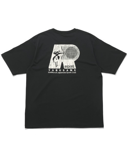 KRIFF MAYER(クリフメイヤー)の「COOL MAX半袖T(流鏑馬)(Tシャツ/カットソー・メンズ・ブラック/オフホワイト/パープル/ベージュ・X-LARGE/LARGE/MEDIUM)」の3枚目の写真