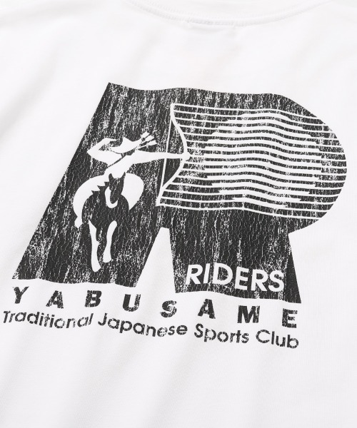 KRIFF MAYER(クリフメイヤー)の「COOL MAX半袖T(流鏑馬)(Tシャツ/カットソー・メンズ・ブラック/オフホワイト/パープル/ベージュ・X-LARGE/LARGE/MEDIUM)」の12枚目の写真