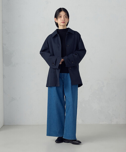 COMME CA ISM(コムサイズム)の「ス-パ-ワイドデニムパンツ(デニムパンツ・レディース・ブルー/ワンウォッシュ・X-LARGE/LARGE/MEDIUM/SMALL)」の5枚目の写真