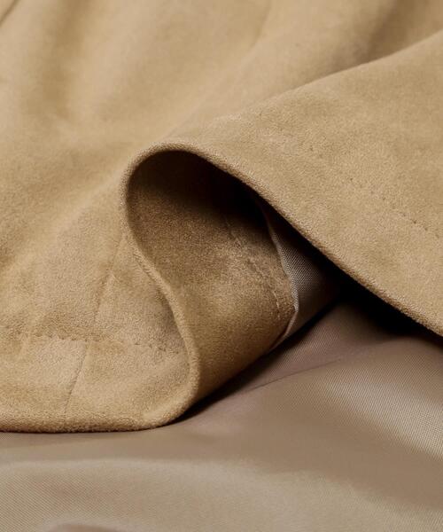 ITEMS URBANRESEARCH（アイテムズ アーバンリサーチ）の「フェイクスエードオーバージャケット（その他アウター・レディース・ベージュ/ブラウン・FREE）」の12枚目の写真