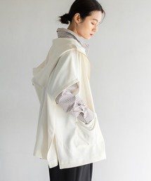 Elura | サマ見えリラクシーフードジレ/655836(ベスト)