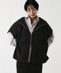 Elura | サマ見えリラクシーフードジレ/655836(ベスト)