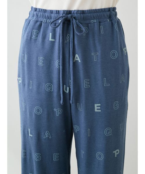 gelato pique（ジェラートピケ）の「【HOMME】吸湿発熱レーヨンロングパンツ（ルームウェア/パジャマ・メンズ・ネイビー/ピンクベージュ・M/L）」の7枚目の写真