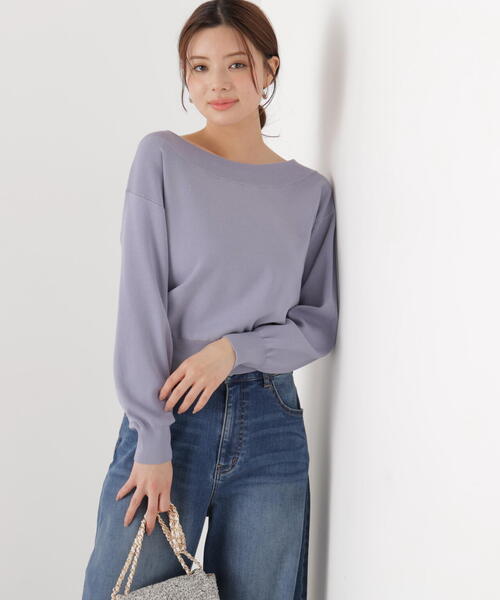 PROPORTION BODY DRESSING（プロポーションボディドレッシング）の「＜ウォッシャブル/UV＞２ＷＡＹベーシックニット / 1216170201（ニット/セーター・レディース・イエロー/ネイビー/ブルー/ホワイト系その他・FREE）」の20枚目の写真