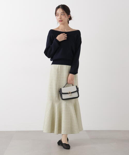 PROPORTION BODY DRESSING（プロポーションボディドレッシング）の「＜ウォッシャブル/UV＞２ＷＡＹベーシックニット / 1216170201（ニット/セーター・レディース・イエロー/ネイビー/ブルー/ホワイト系その他・FREE）」の11枚目の写真