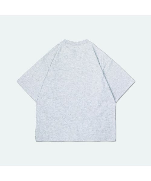 LONDON GROCERY MARKET(ロンドングローサリーマーケット)の「College Logo Heavyweight SS Tee (Ash Grey)(Tシャツ/カットソー・メンズ・その他・L/M/S)」の3枚目の写真