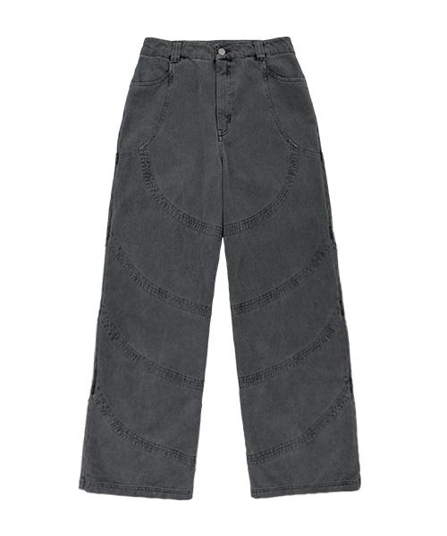 THECOLDESTMOMENT(ザコールデストモーメント)の「TCM vintage shrimp pants (charcoal)(その他パンツ・メンズ・その他・L/M/S)」の2枚目の写真