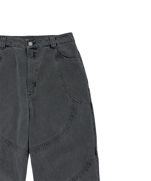 THECOLDESTMOMENT(ザコールデストモーメント)の「TCM vintage shrimp pants (charcoal)(その他パンツ・メンズ・その他・L/M/S)」の4枚目の写真