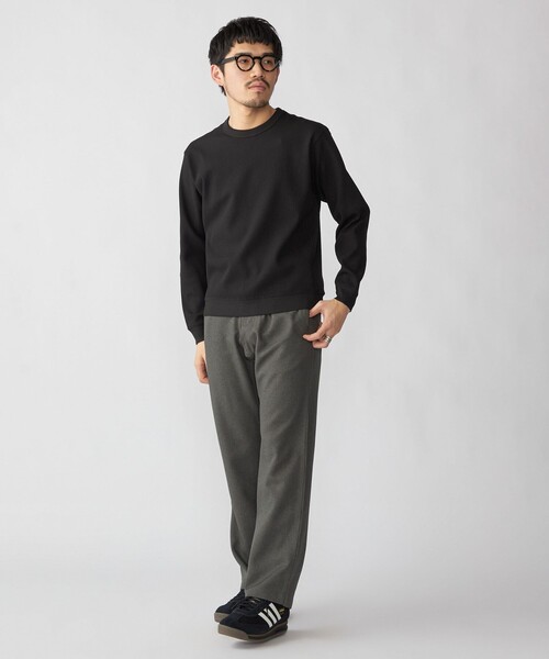 SHIPS（シップス）の「SHIPS:  〈軽量/UVカット〉SPEEDRY(R) ワッフル ロングスリーブ（Tシャツ/カットソー・メンズ・グレー/ブラウン/オフホワイト/ブラック・X-LARGE/LARGE/MEDIUM/SMALL）」の8枚目の写真